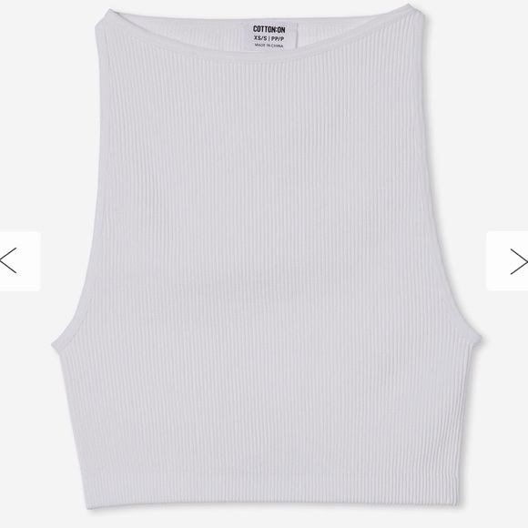 🔥 COTTON ON BEANIE SEAMLESS HIGH NECK TANK TOP 🔥 - Picture 9 of 10